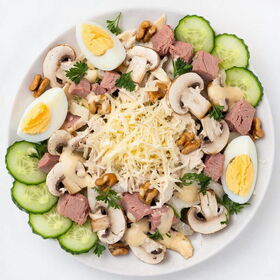 Салат Грибное лукошко